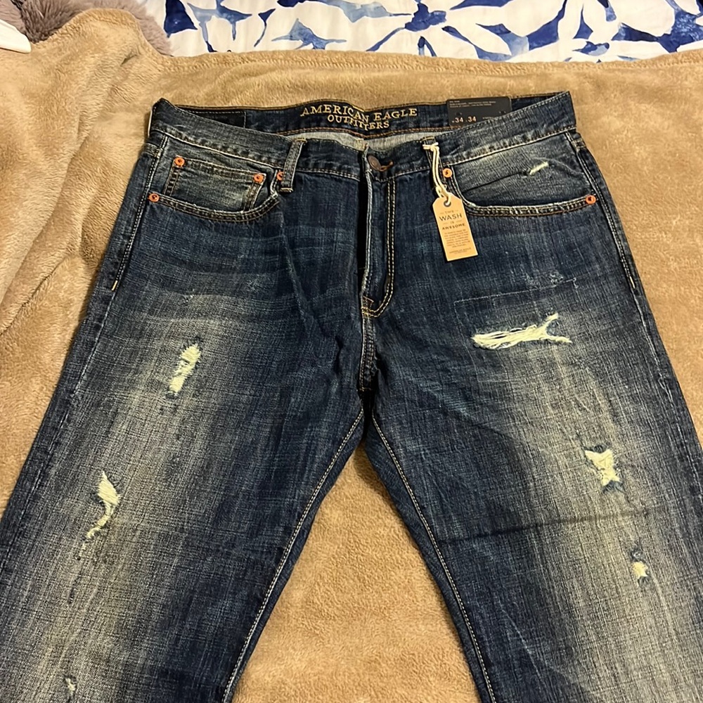 NWT Mens American Eagle Jeans W34 L34
